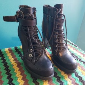 Guess Black Booties, Size 8.5